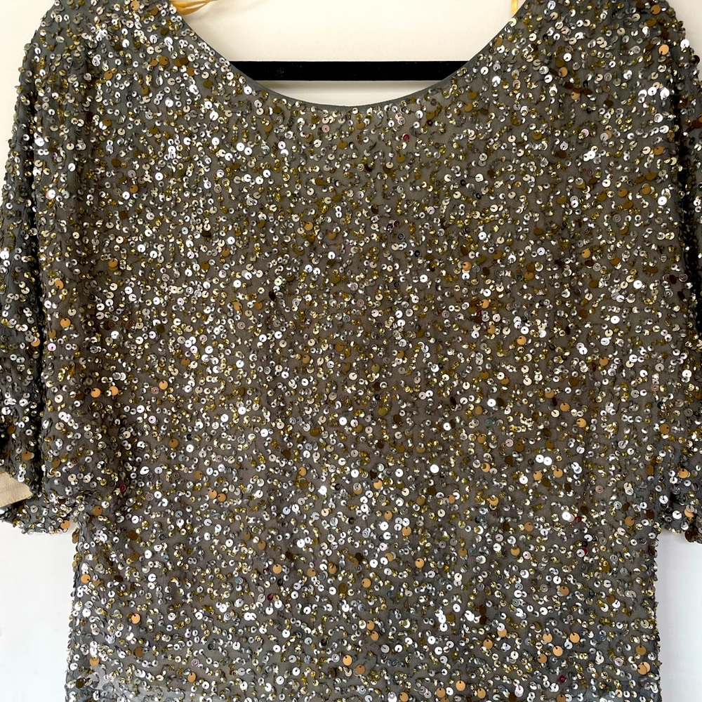 Sequin top